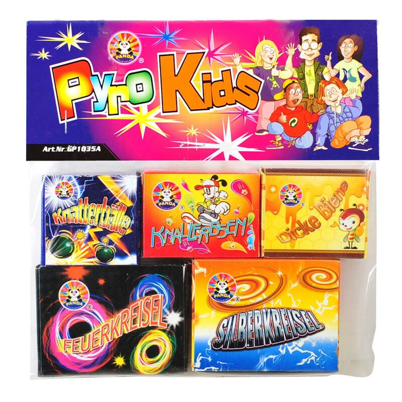 Jetzt Pyro Kids Jugendfeuerwerk-Sortiment ab 4.49€ bestellen