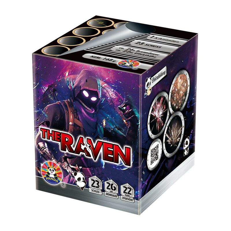 Jetzt The Raven 23-Schuss-Feuerwerkbatterie ab 14.44€ bestellen