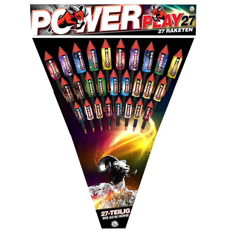 Jetzt Powerplay 27-teiliges Raketensortiment ab 25.49€ bestellen