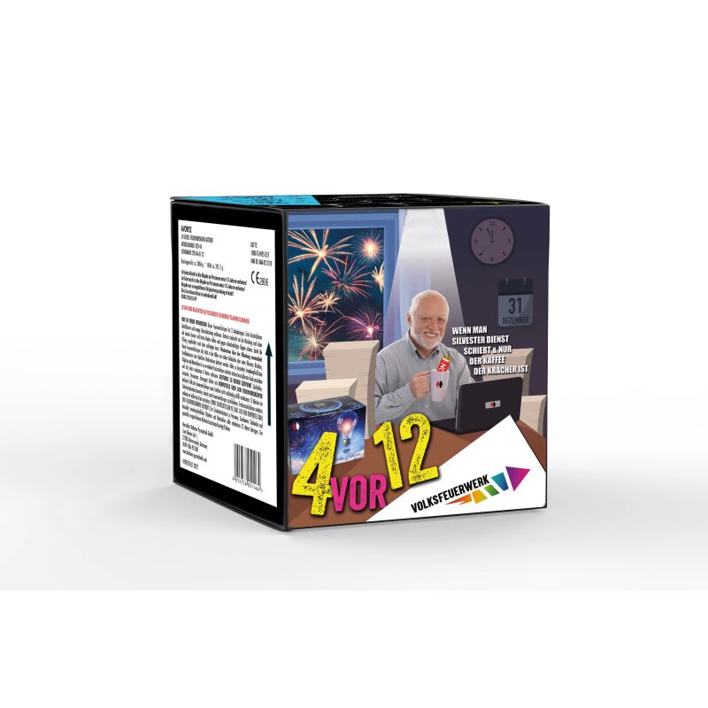 Jetzt 4 vor 12 16-Schuss-Feuerwerk-Batterie ab 25.19€ bestellen