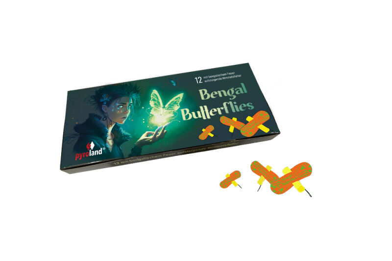 Jetzt Bengal Butterflies 12er Schachtel ab 1.79€ bestellen