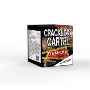Silvester ~ Crackling Cartel 25-Schuss-Feuerwerk-Batterie