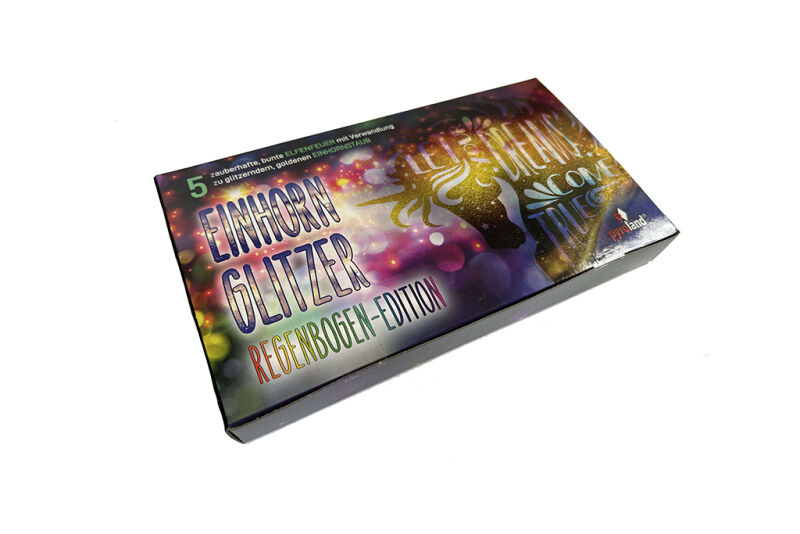 Jetzt Einhornglitzer Regenbogen-Edition ab 4.99€ bestellen