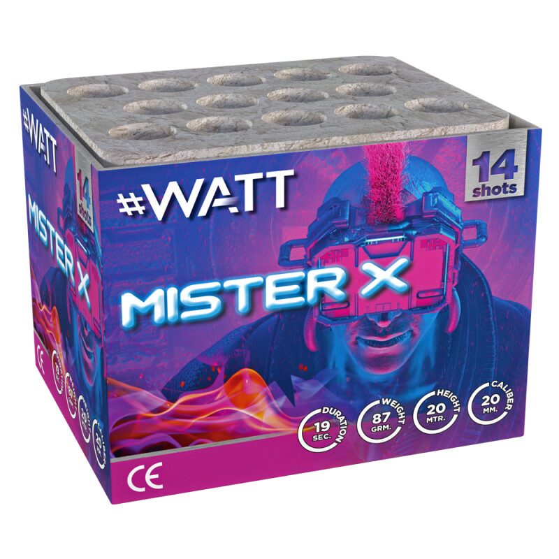 Jetzt Mister X 14-Schuss-Feuerwerk-Batterie ab 8.49€ bestellen