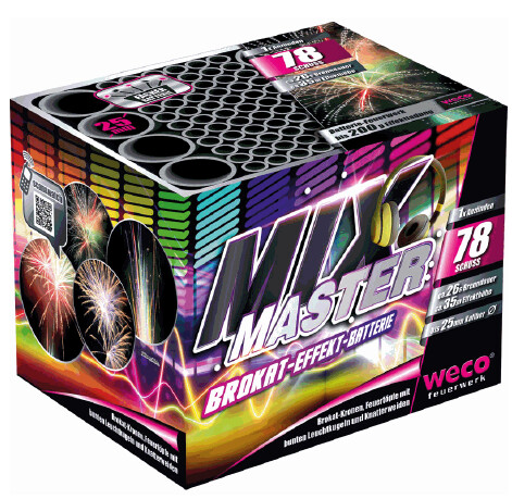 Jetzt Mix Master 78-Schuss-Feuerwerk-Batterie ab 16.99€ bestellen