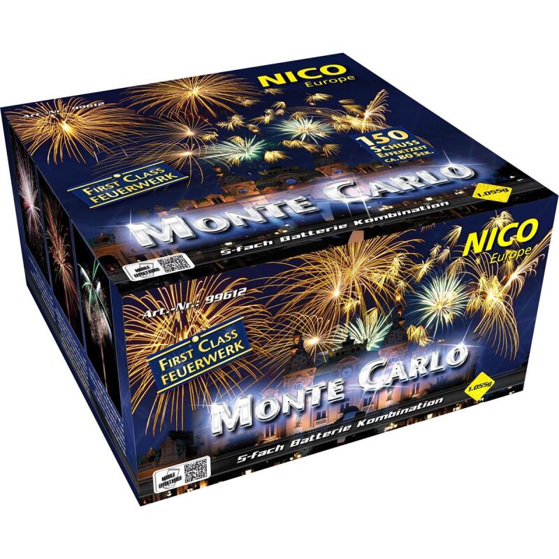 Jetzt Monte Carlo 150-Schuss-Feuerwerk-Verbund ab 118.99€ bestellen