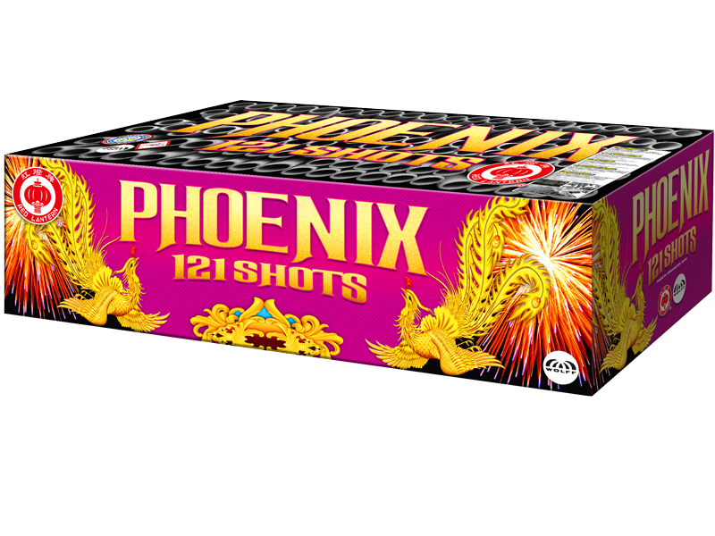 Jetzt Phoenix 121-Schuss-Feuerwerkverbund (Stahlkäfig) ab 194.65€ bestellen