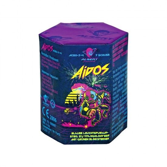 Jetzt Aidos 7-Schuss-Feuerwerk-Batterie ab 3.83€ bestellen