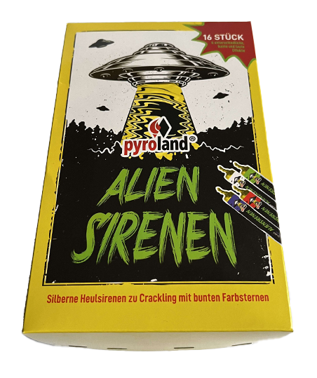 Jetzt ALIEN SIRENEN 16er Pack ab 8.99€ bestellen