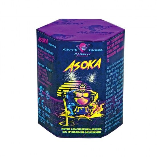 Jetzt Asoka 7-Schuss-Feuerwerk-Batterie ab 3.83€ bestellen