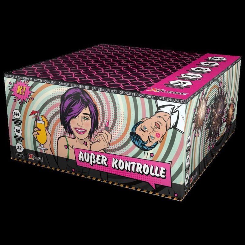 Jetzt Außer Kontrolle 144-Schuss-Feuerwerkverbund ab 97.74€ bestellen
