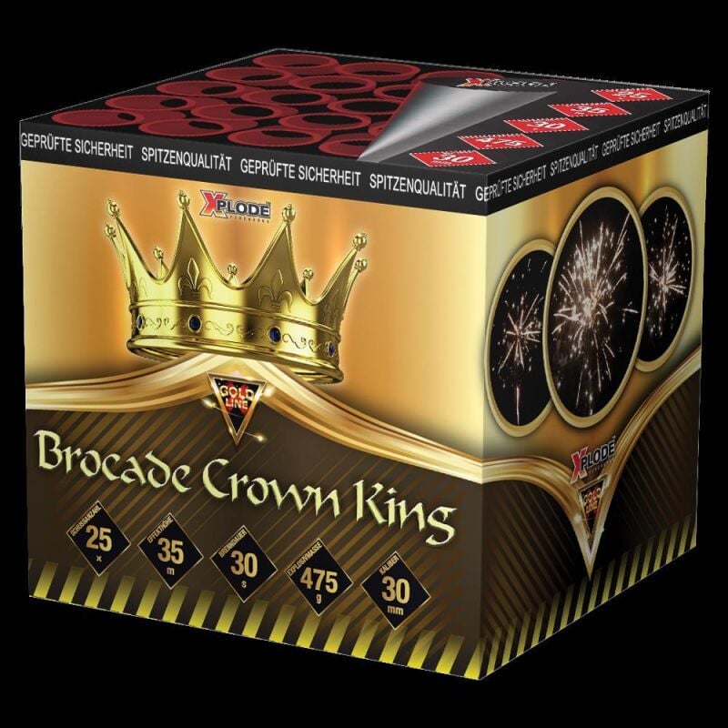 Jetzt Brocade Crown King 25-Schuss-Feuerwerk-Batterie ab 23.79€ bestellen
