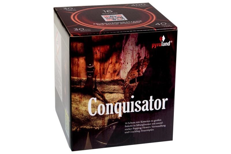 Jetzt Conquisator 16-Schuss-Feuerwerk-Batterie ab 26.34€ bestellen