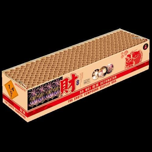 Jetzt Da Wei Detonator 196-Schuss-Feuerwerkverbund ab 106.24€ bestellen