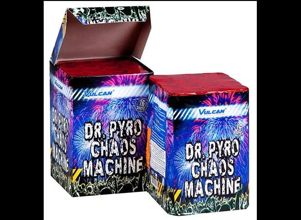 Jetzt Dr. Pyro Chaos Machine 16-Schuss-Feuerwerk-Batterie ab 14.44€ bestellen