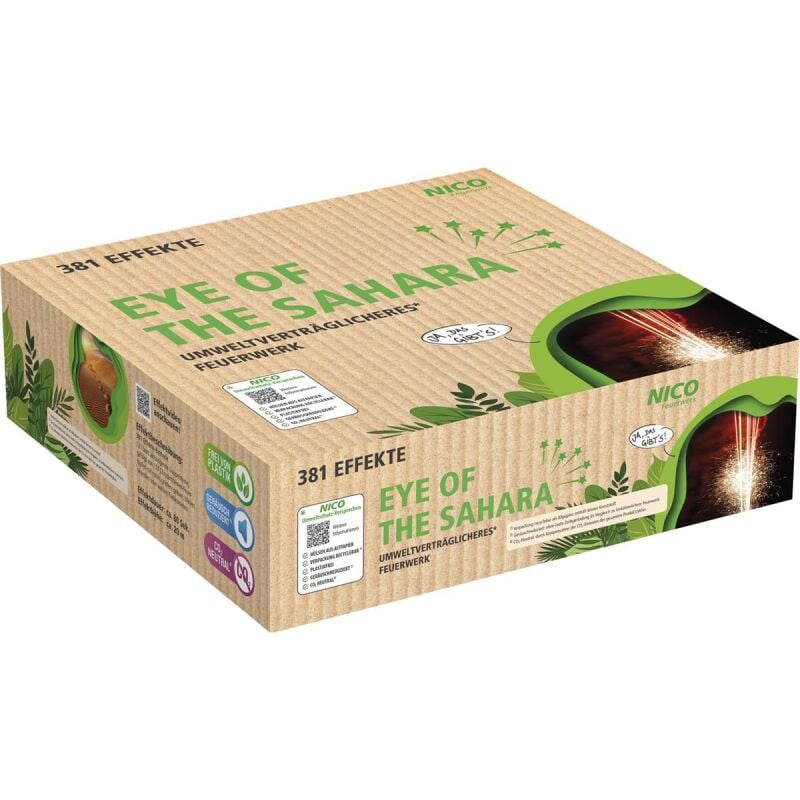 Silvester ~ Eye of the Sahara 381-Schuss-Feuerwerksbatterie