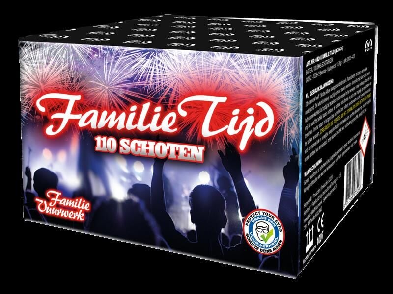 Jetzt Familie Tijd 110-Schuss-Feuerwerk-Batterie ab 19.54€ bestellen