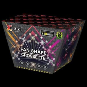 Silvester ~ Fanshape Crossette 36-Schuss-Feuerwerk-Batterie
