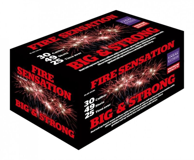 Jetzt Fire Sensation 49-Schuss-Feuerwerkverbund ab 124.94€ bestellen
