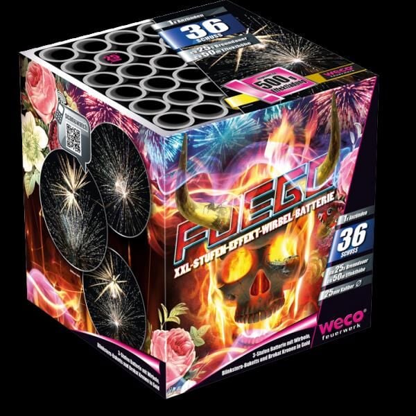 Jetzt Fuego 36-Schuss-Feuerwerk-Batterie ab 39.94€ bestellen
