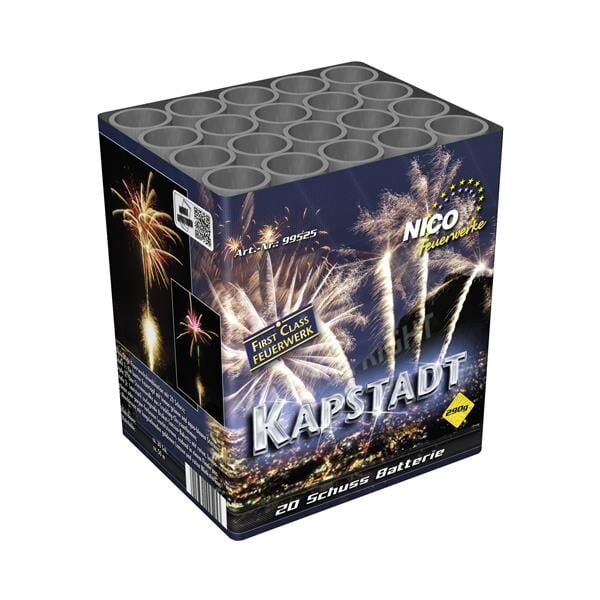 Jetzt Kapstadt 20-Schuss-Feuerwerk-Batterie ab 21.24€ bestellen