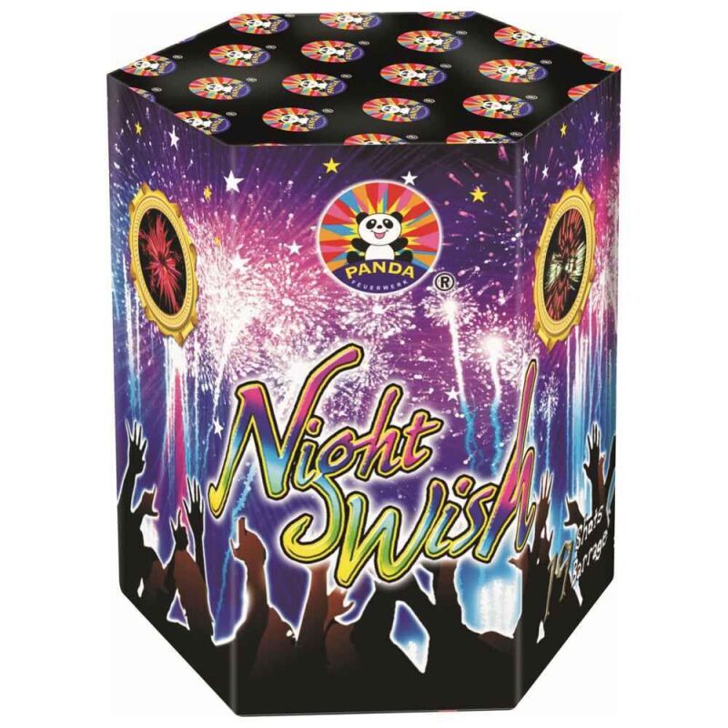 Jetzt Night Wish 19-Schuss-Feuerwerkbatterie ab 15.29€ bestellen