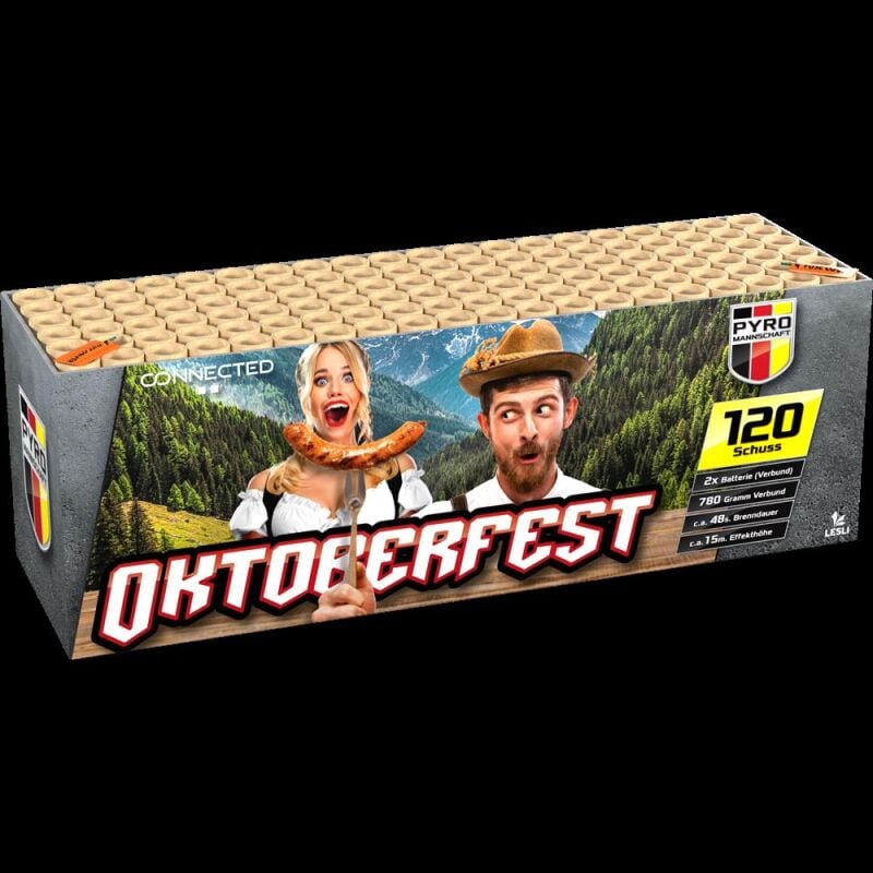 Jetzt Oktoberfest 120-Schuss-Feuerwerkverbund ab 50.14€ bestellen