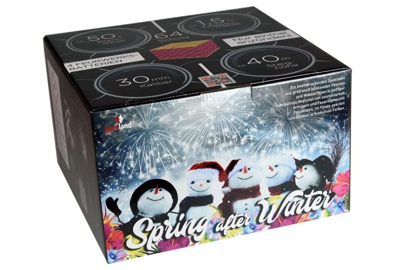 Jetzt Spring after Winter 64-Schuss-Feuerwerkverbund ab 107.94€ bestellen