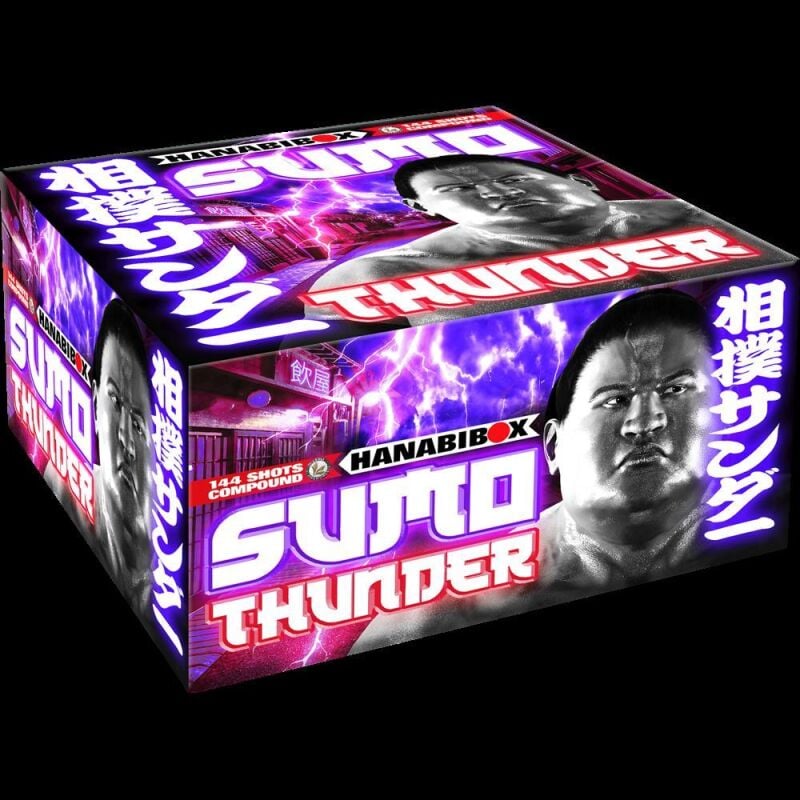 Jetzt Sumo Thunder 144-Schuss-Feuerwerkverbund (Stahlkäfig) ab 118.99€ bestellen