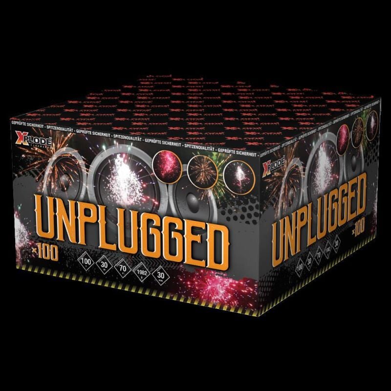 Jetzt Unplugged 100-Schuss-Feuerwerkverbund ab 93.49€ bestellen