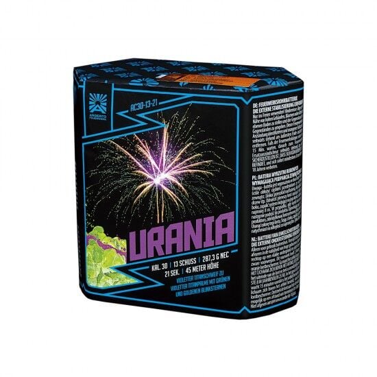 Jetzt Urania 13-Schuss-Feuerwerk-Batterie ab 22.94€ bestellen