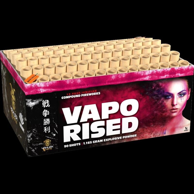 Jetzt Vaporised 90-Schuss-Feuerwerks-Verbund ab 67.14€ bestellen