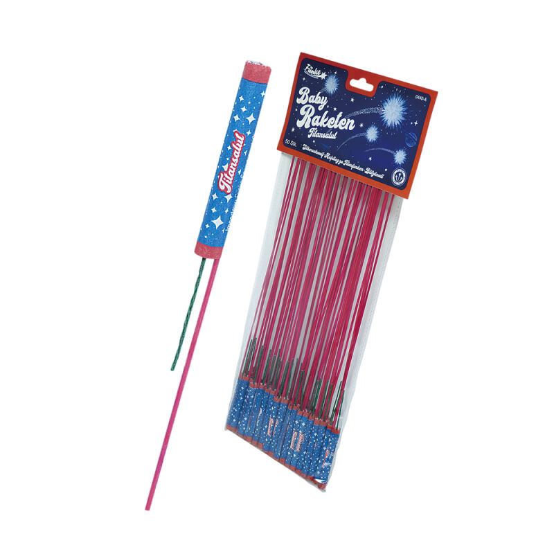 Jetzt Baby Raketen Titansalut 50er Pack ab 8.49€ bestellen