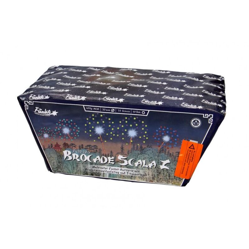 Jetzt Brocade Scala Z 70-Schuss-Feuerwerk-Batterie ab 42.49€ bestellen