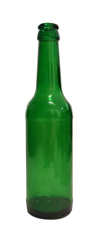Silvester ~ Crash Bierflasche Becks, 0,33l grün