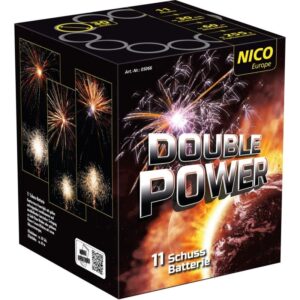 Silvester ~ Double Power 11-Schuss-Feuerwerk-Batterie