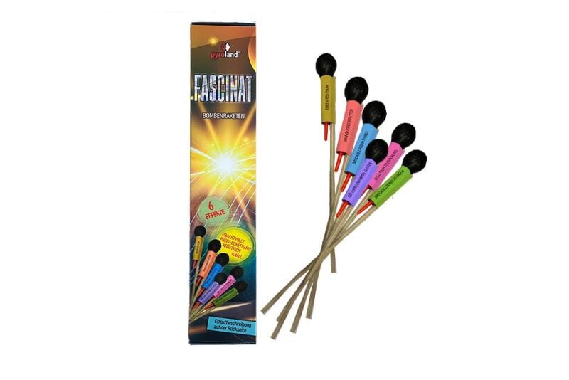 Jetzt FASCINAT - 6-teiliges Raketen-Sortiment ab 16.99€ bestellen