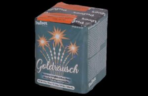 Silvester ~ Goldrausch 16-Schuss-Feuerwerk-Batterie