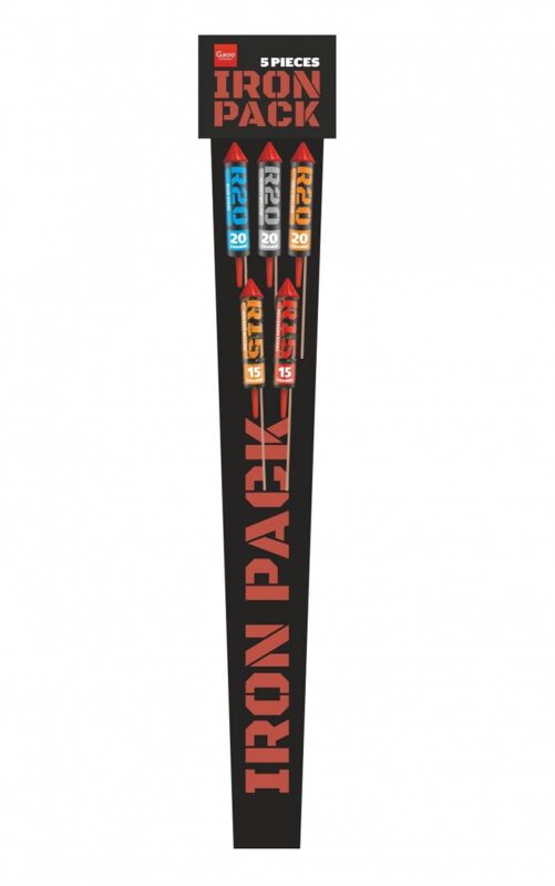 Jetzt Iron Pack 5-teiliges-Raketen-Sortiment ab 11.89€ bestellen