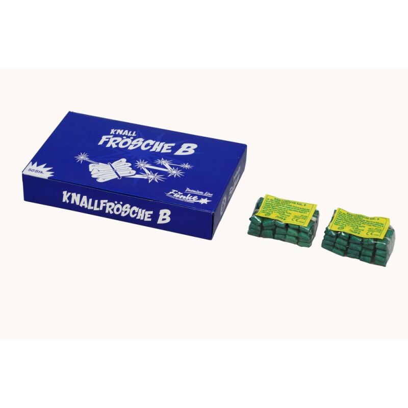 Jetzt Knallfrösche Kaliber B 50 Stück ab 18.69€ bestellen