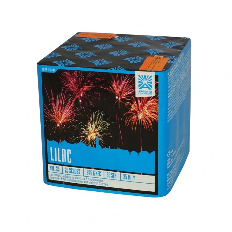 Jetzt Lilac 25-Schuss-Feuerwerk-Batterie ab 26.34€ bestellen