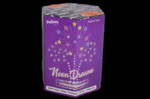 Silvester ~ Neon Dreams 19-Schuss-Feuerwerk-Batterie
