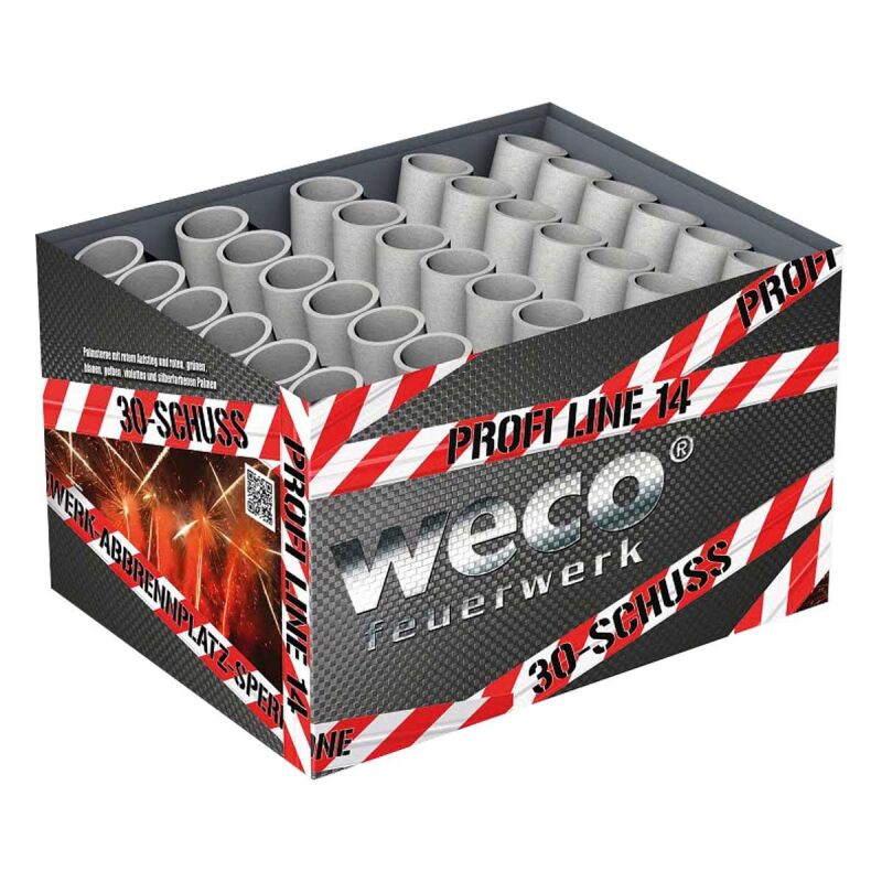 Jetzt Profi Line 14 30-Schuss-Feuerwerk-Batterie ab 45.04€ bestellen