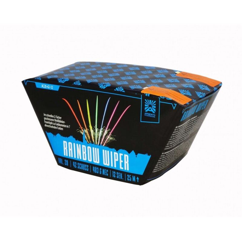 Jetzt Rainbow Wiper 42-Schuss-Feuerwerk-Batterie ab 42.49€ bestellen