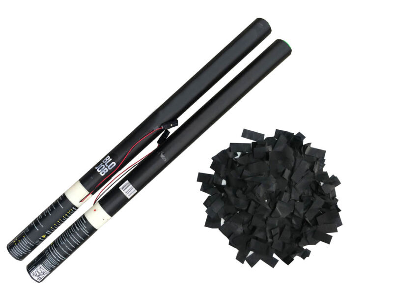 Jetzt Schwarhartz 4 80cm elektrisch (Black Label) Papierflitter schwarz ab 1.91€ bestellen