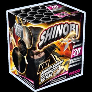 Silvester ~ Shinobi 20-Schuss-Feuerwerk-Batterie