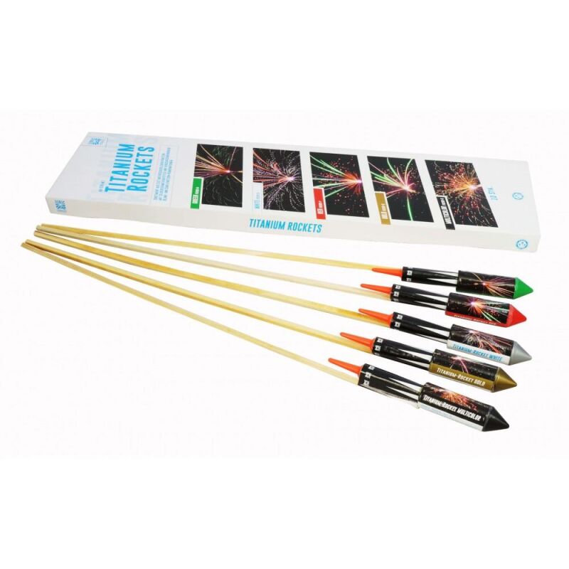 Jetzt Titanium Rockets 10-teiliges-Raketen-Sortiment ab 17.84€ bestellen