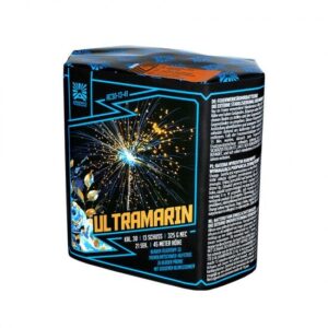 Silvester ~ Ultramarin 13-Schuss-Feuerwerk-Batterie