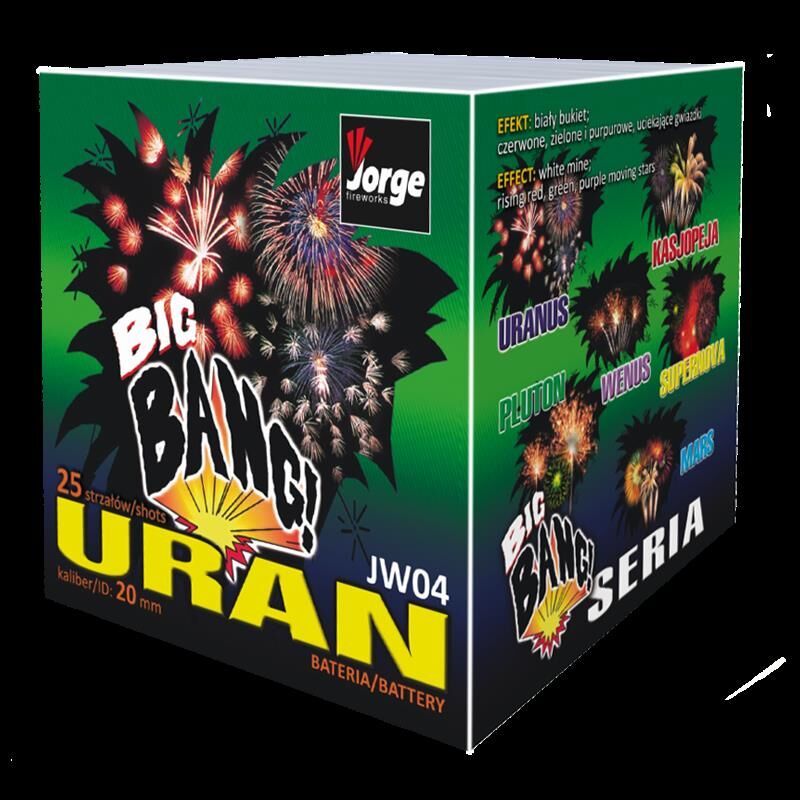 Jetzt Uran 25-Schuss-Feuerwerk-Batterie ab 13.59€ bestellen