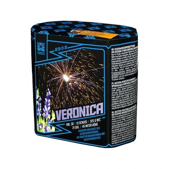 Jetzt Veronica 13-Schuss-Feuerwerk-Batterie ab 19.54€ bestellen